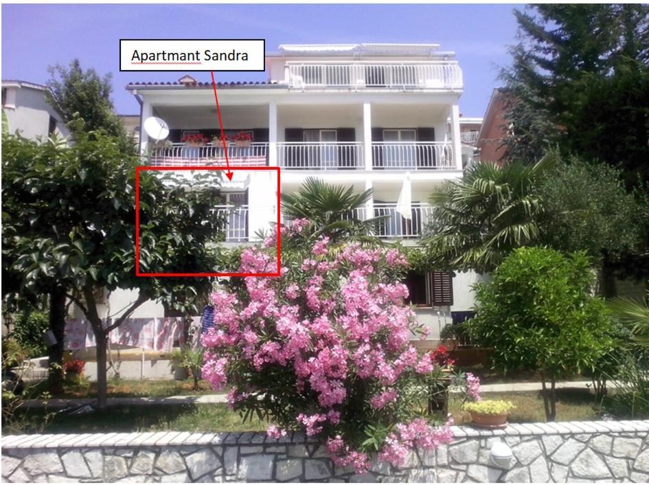 Apartment Sandra Rabac Esterno foto